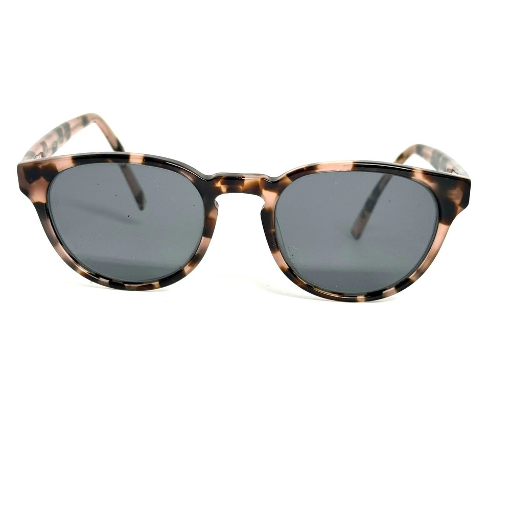 Warby Parker Percey Pink Tortoise Round Sunglasses 48-20-140 M 285